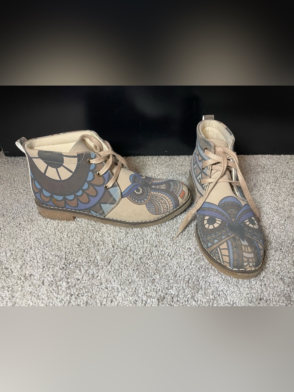 Goby Owl Ankle Chukka Boots